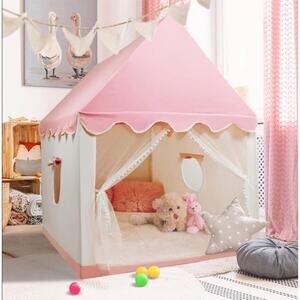 Lest Ok Kids Play Tent Playhouse Girls Pink New